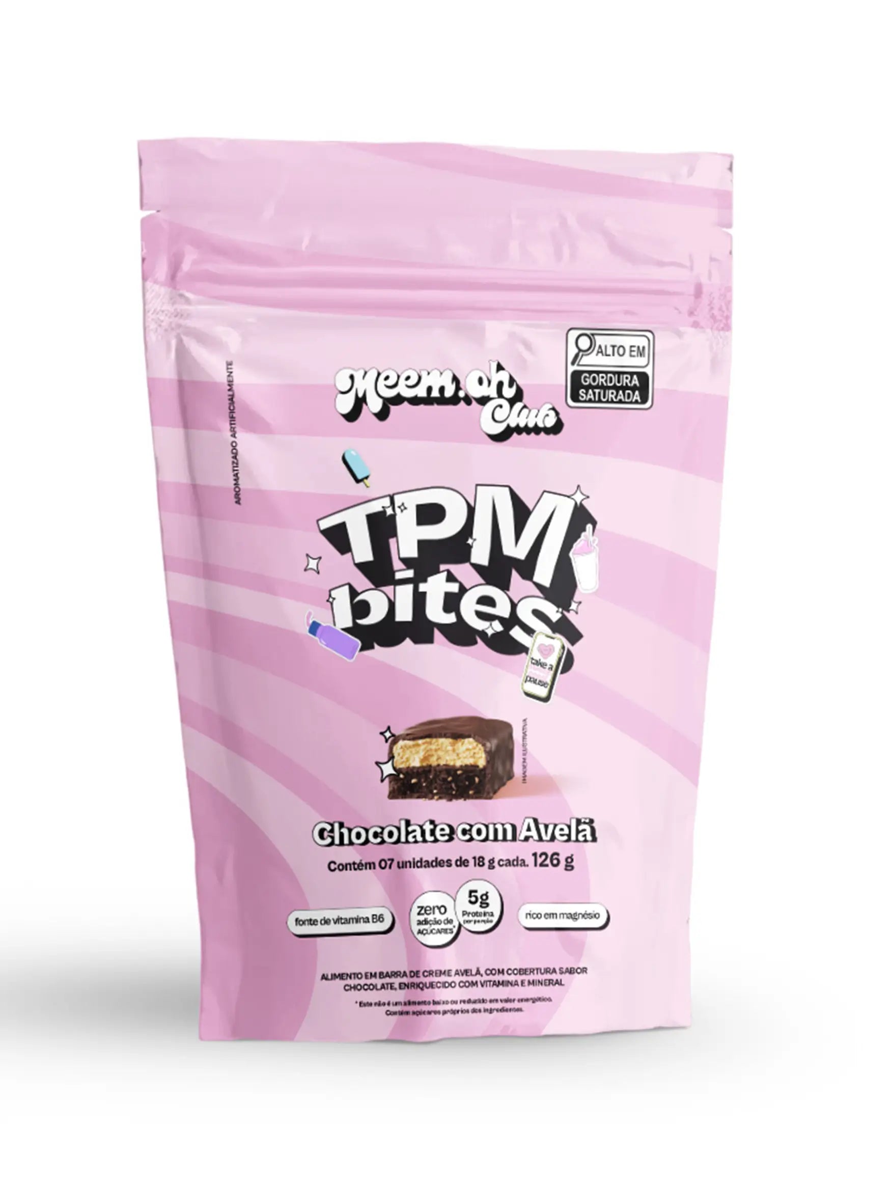 TPM Bites Sabor Chocolate com Avelã